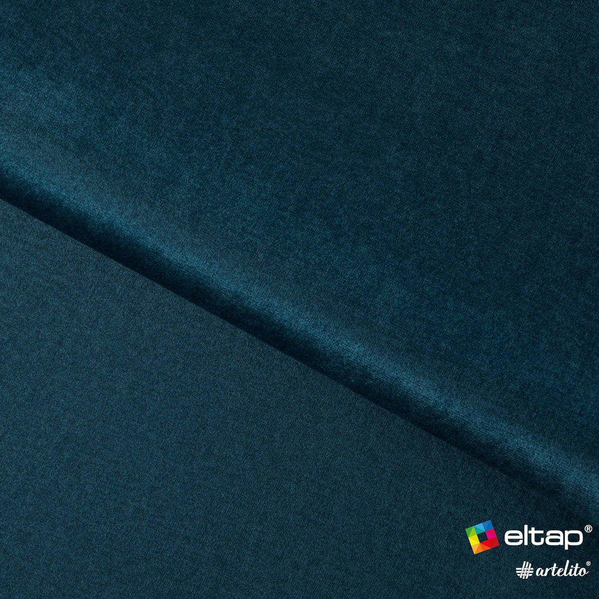 WOHNLANDSCHAFT mit Schlaffunktion, luxus Nube-Stoff - Schwarz/Dunkelblau, Textil/Metall (350/93/170cm) - Eltap