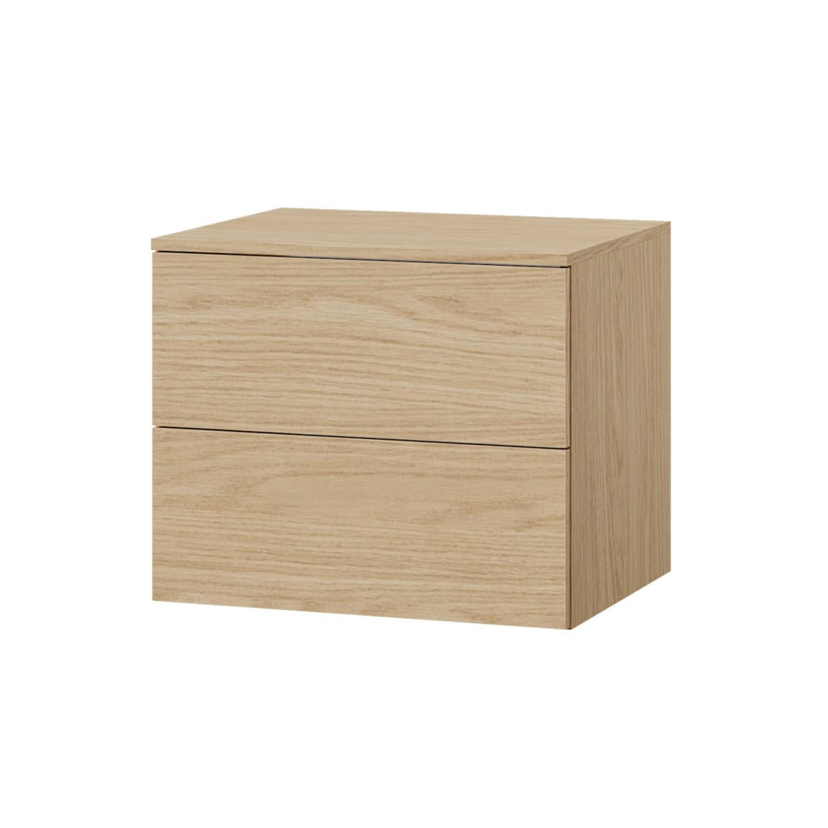 WASCHTISCHUNTERSCHRANK Color 2S 60 Frühlings-Eiche - Eichefarben, Holzwerkstoff (60/50/45cm) - mzm24