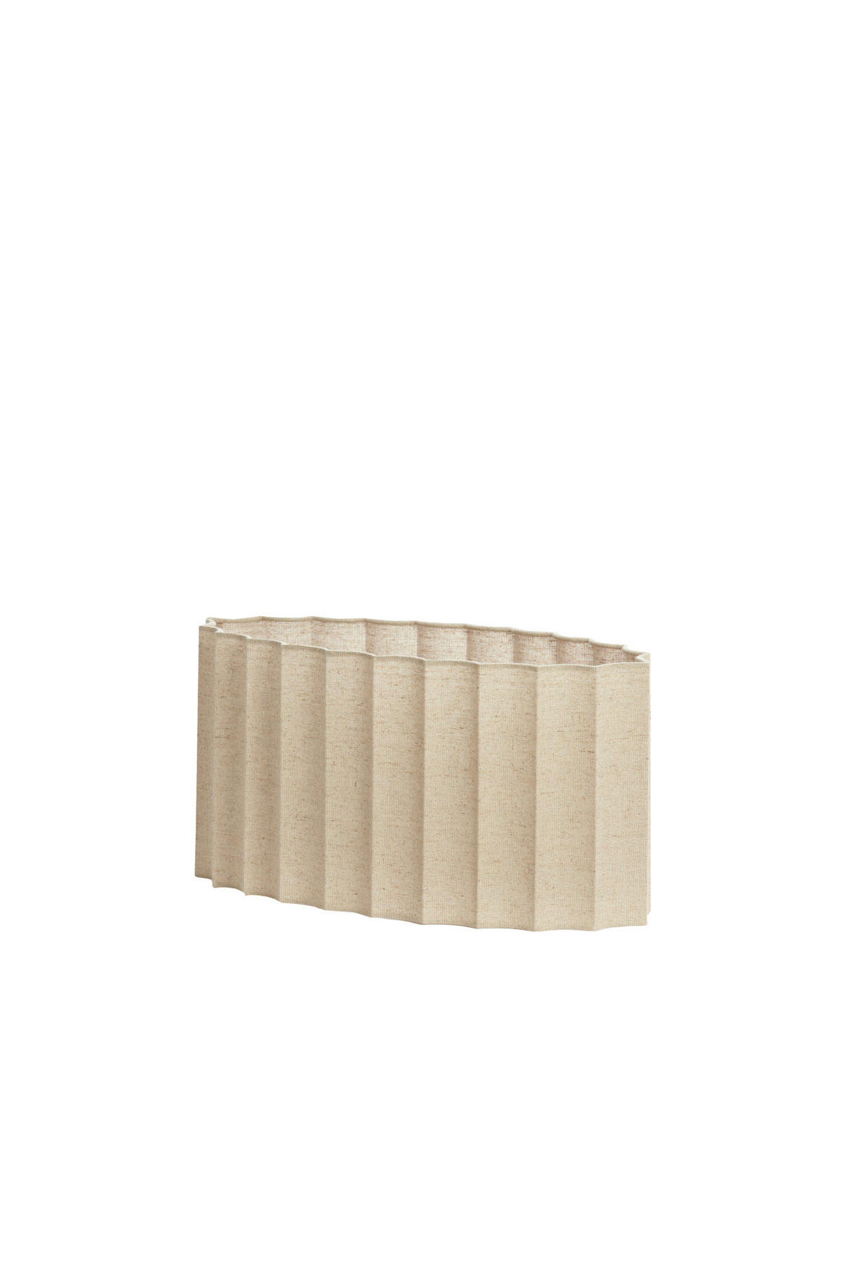 LAMPENSCHIRM Disli Braun 45/21/22 cm - Braun, Textil (45/21/22cm) - Light & Living