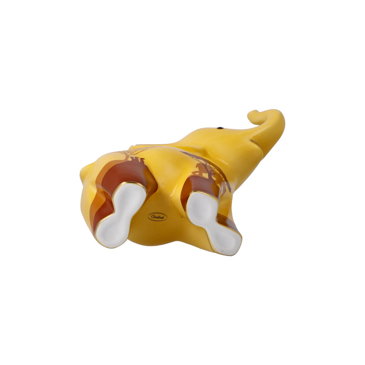 DEKOFIGUR Elephant - Mukkoka, Porzellan, Sand, 15.5 cm - Beige, Keramik (7/15.5/13.5cm) - Goebel