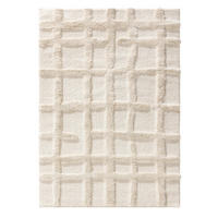 HOCHFLORTEPPICH Tibo Cream 160x230 cm - Creme, Textil (160/230cm) - benuta Pop