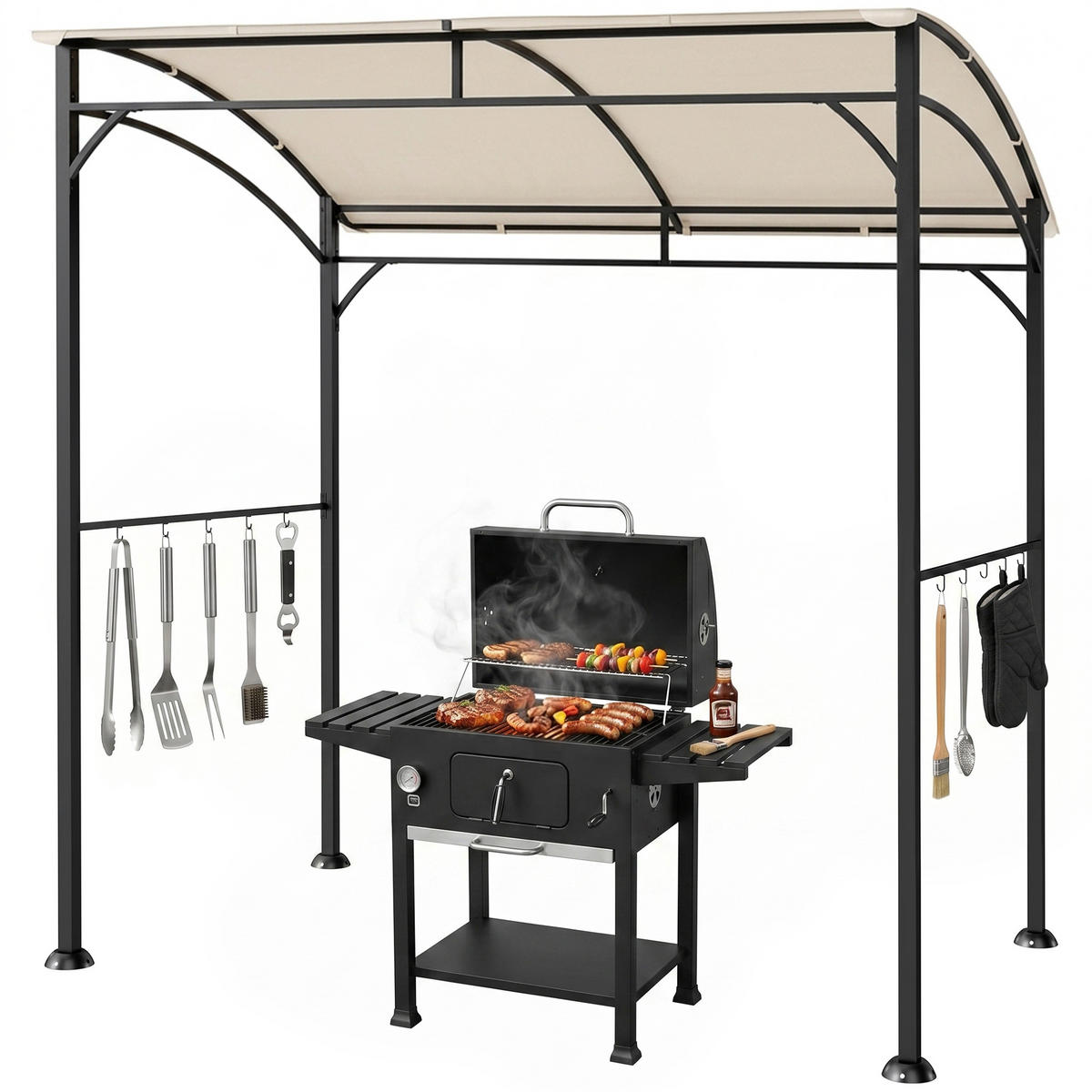 PAVILLON Multicolor 1 Stück - Multicolor, Metall (150/220/215cm) - GiPP
