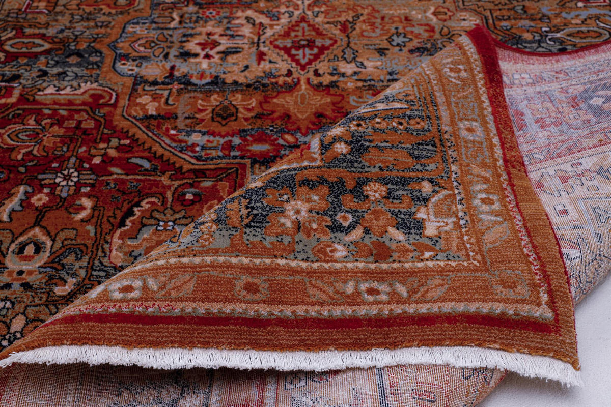 ORIENTTEPPICH Saharna 300x380 cm - Rot, Textil (300/380cm) - THEKO