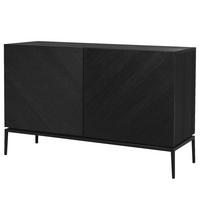 SIDEBOARD - 120 cm - Schwarz, Holzwerkstoff (120/75/40cm) - home24