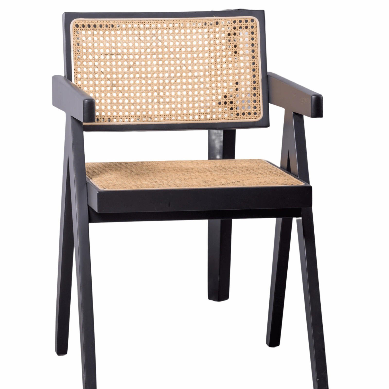 STUHL Holz Schwarz - Schwarz, Holz (51/77/52cm) - Nest Dream