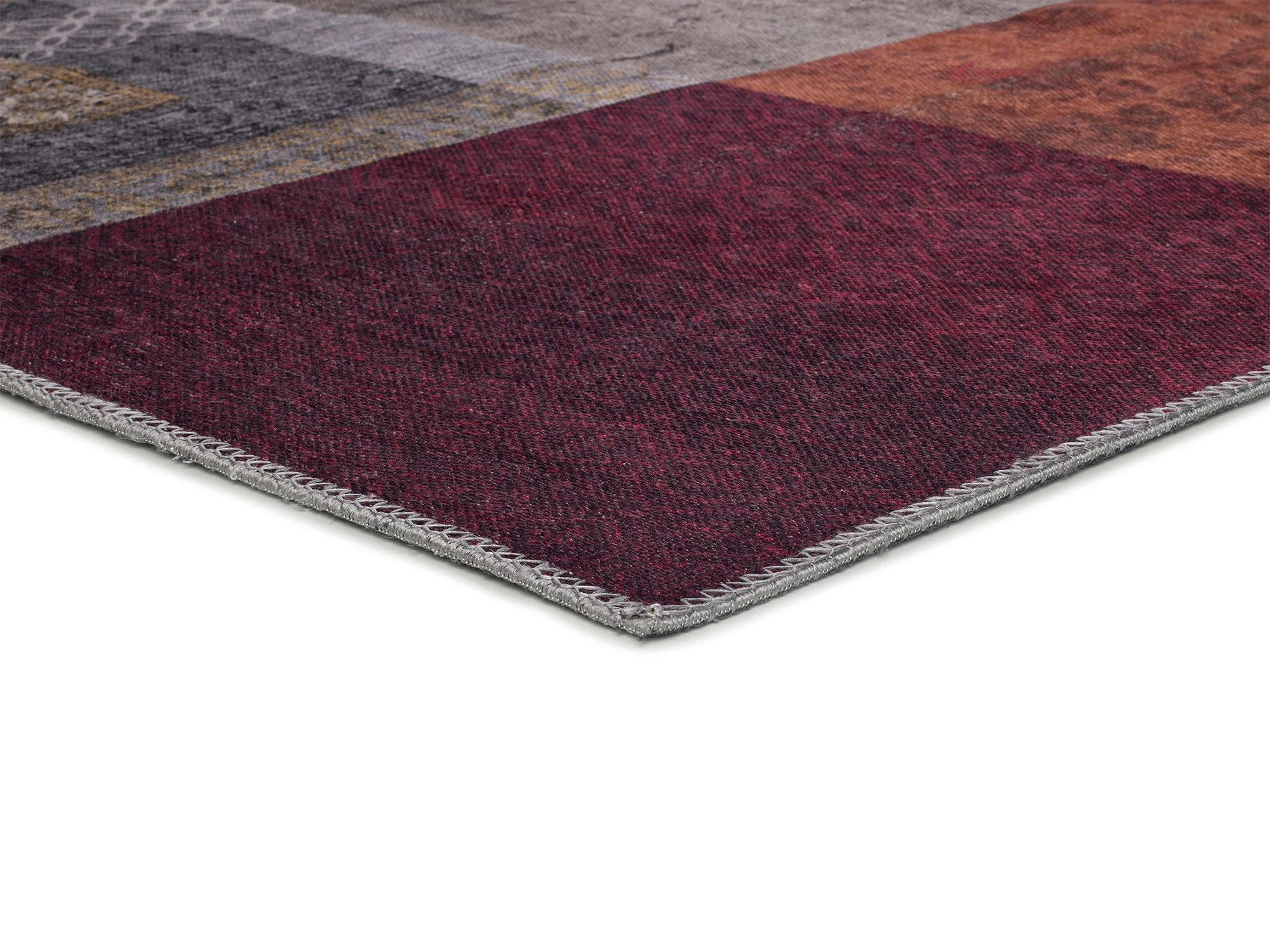 WEBTEPPICH Mehrfarbig Neila 120/170 cm - Multicolor, Naturmaterialien/Textil (120/170cm) - Atticgo