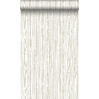 TAPETE Streifen 53 cm x 10.05 m - Weiß, Papier (53/1000cm) - Origin Wallcoverings