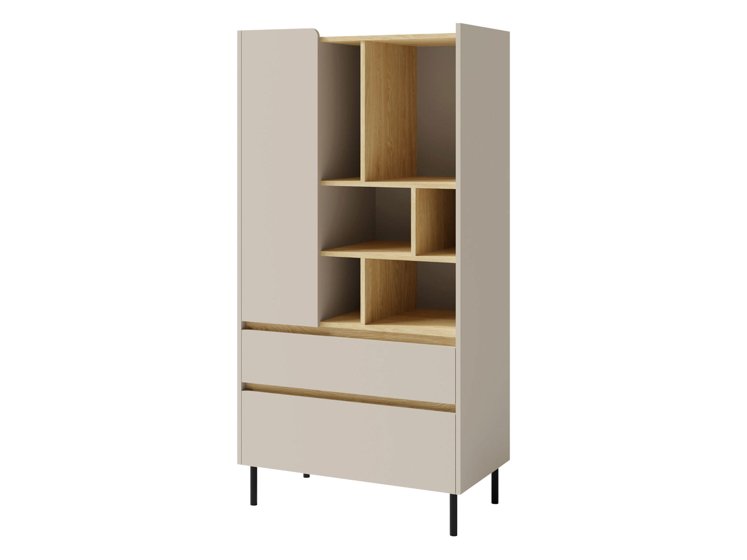 Mirjan24 Regal Sand 80x165x40 cm