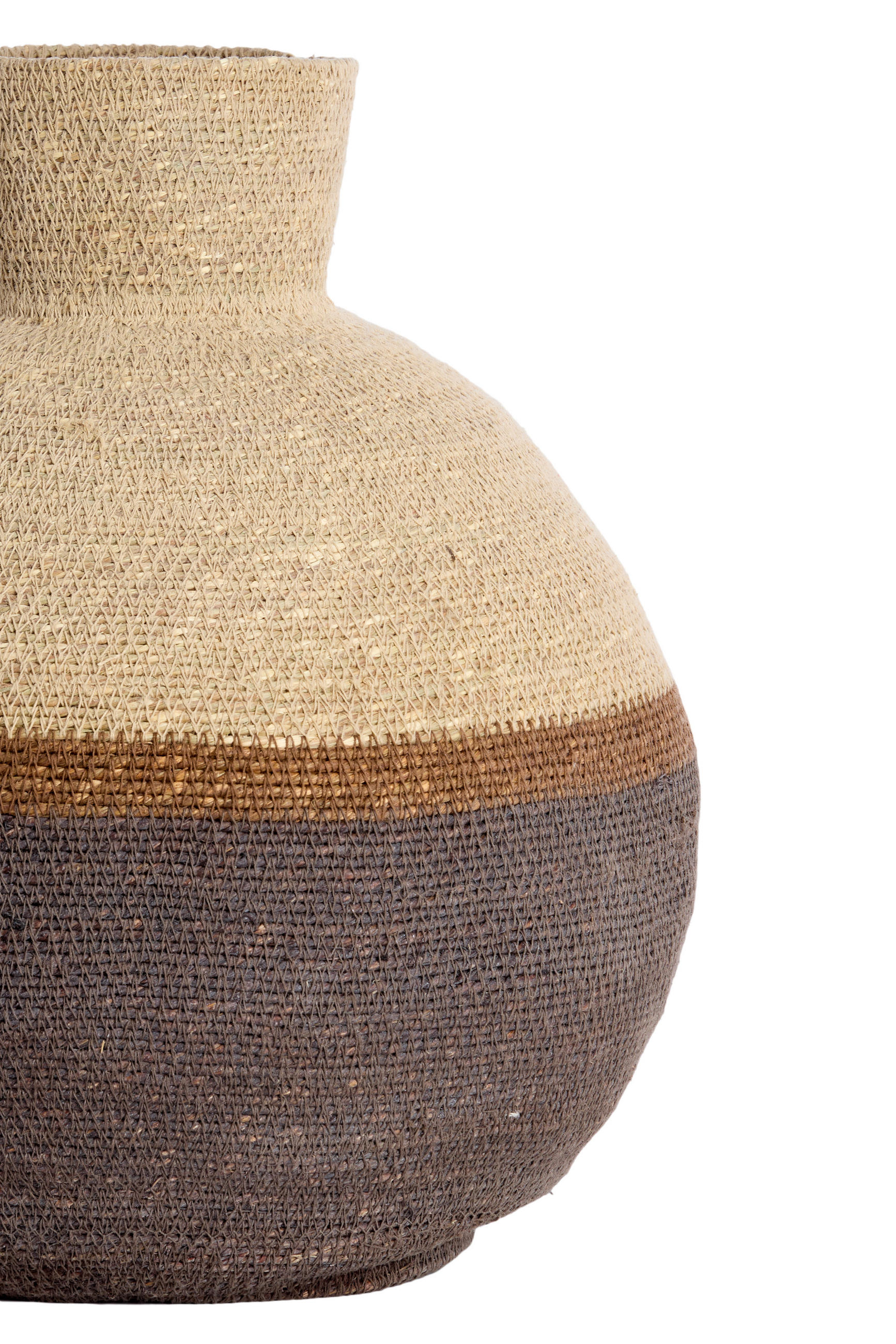 KORB Bisira Braun Ø32/37,5 cm - Braun, Naturmaterialien (32/37.5/32cm) - Light & Living