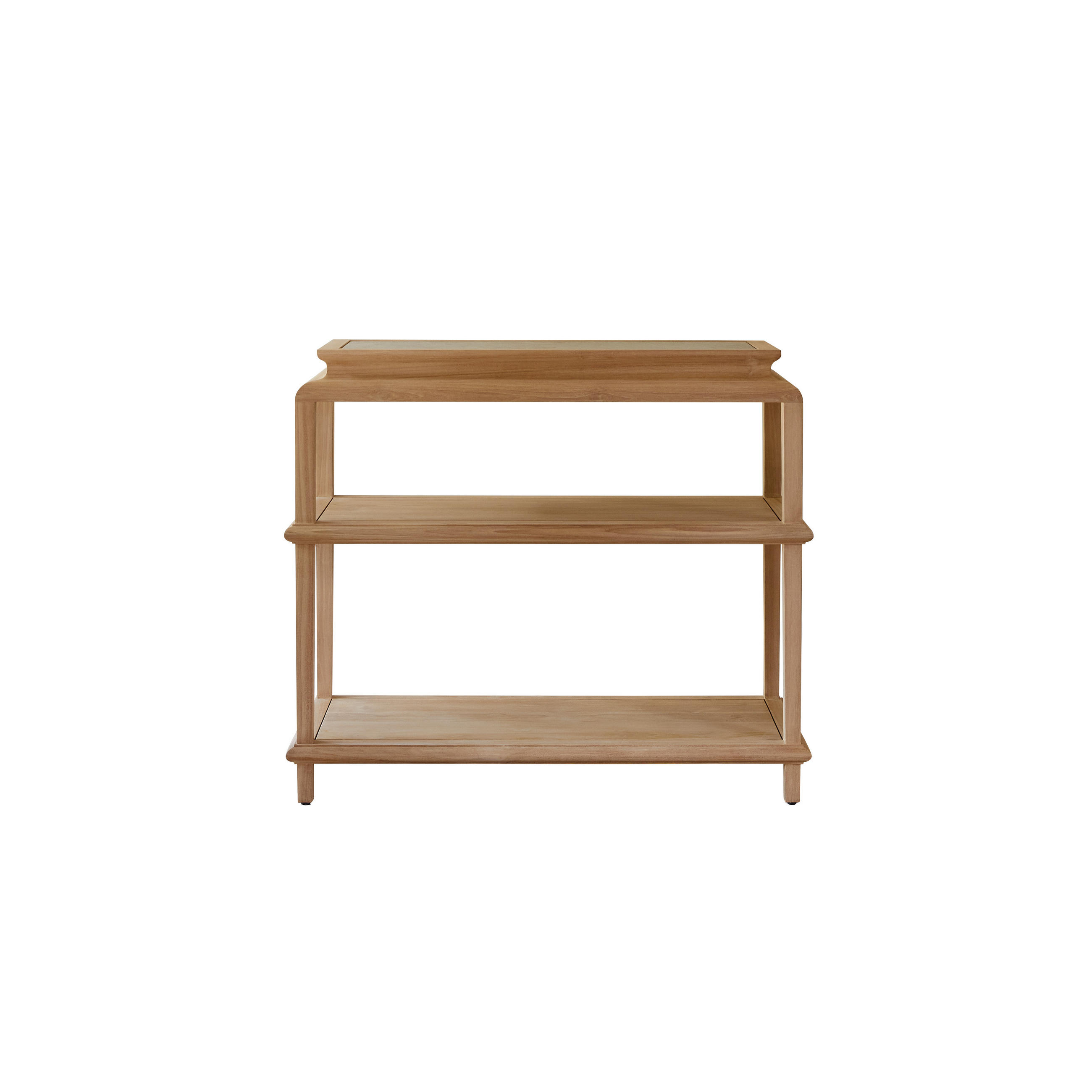 KONSOLENTISCH Achille Natur aus Teak - Naturfarben, Holz (44/104/90cm) - Tikamoon