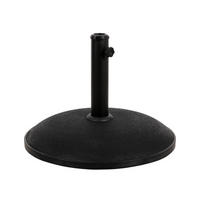 SONNENSCHIRMSTÄNDER Beton - Schwarz, Stein (41.5/41.5cm) - SVITA