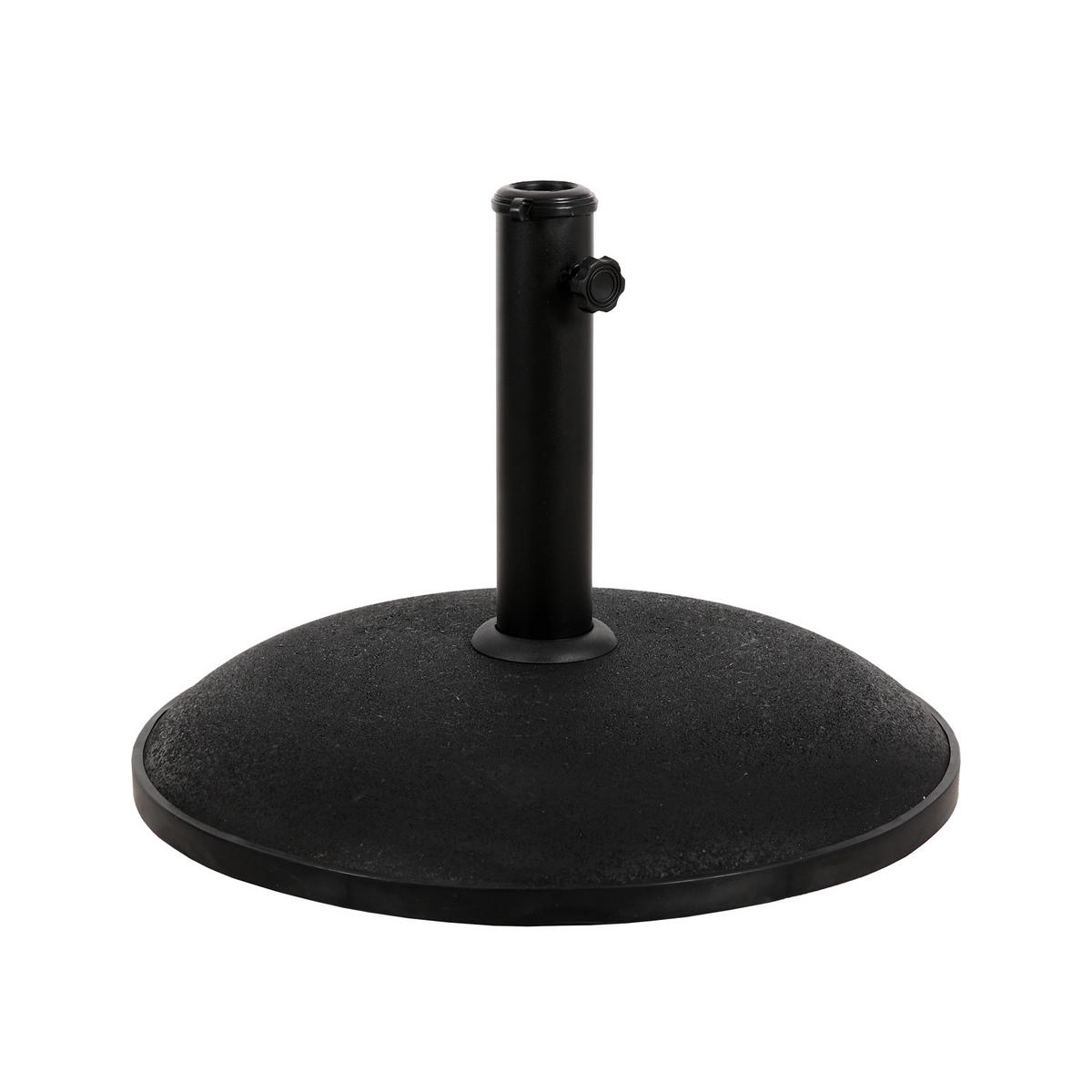 SONNENSCHIRM Set mit Ständer Taupe - Taupe, Textil (200/300cm) - SVITA