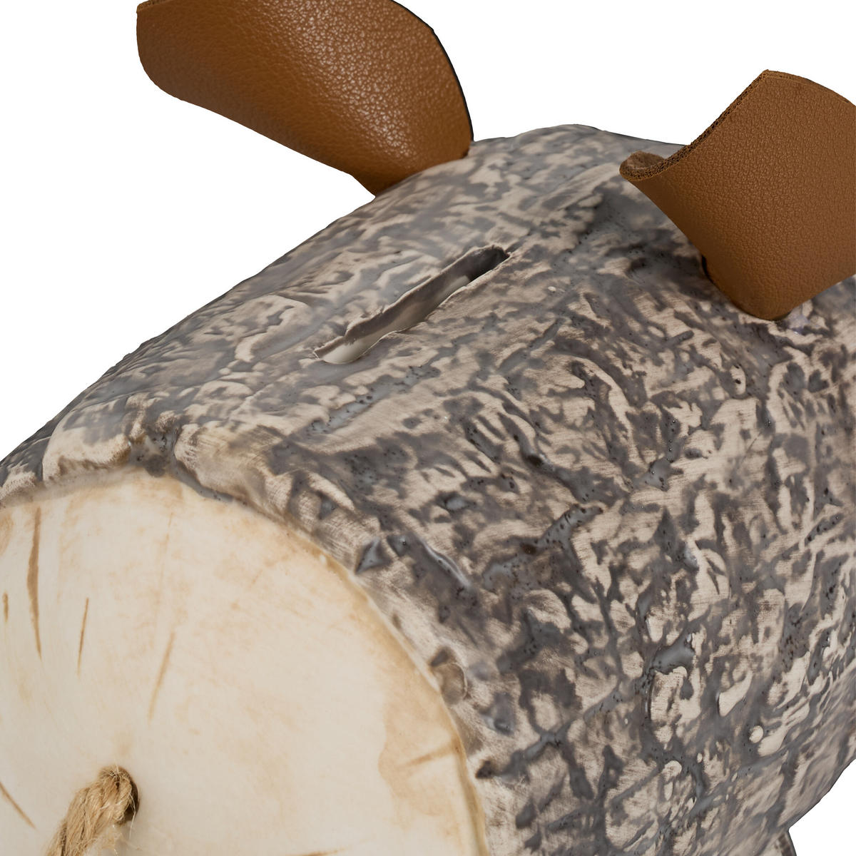 SPARSCHWEIN - Multicolor, Kunststoff/Stein (9/13/16.5cm) - Relaxdays