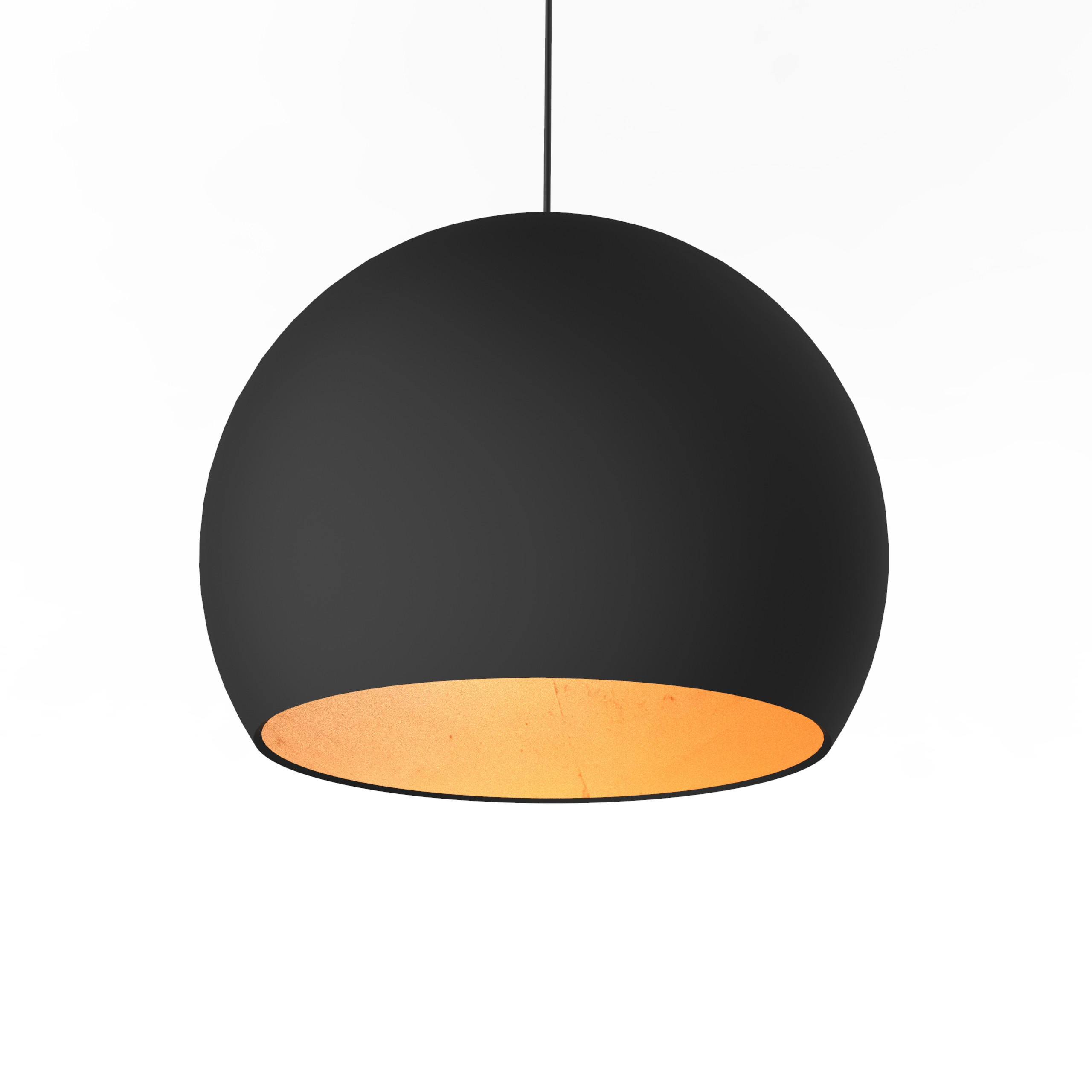 HÄNGELEUCHTE - Braun, Metall (40/40/35cm) - Lumicom