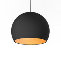 HÄNGELEUCHTE - Braun, Metall (40/40/35cm) - Lumicom
