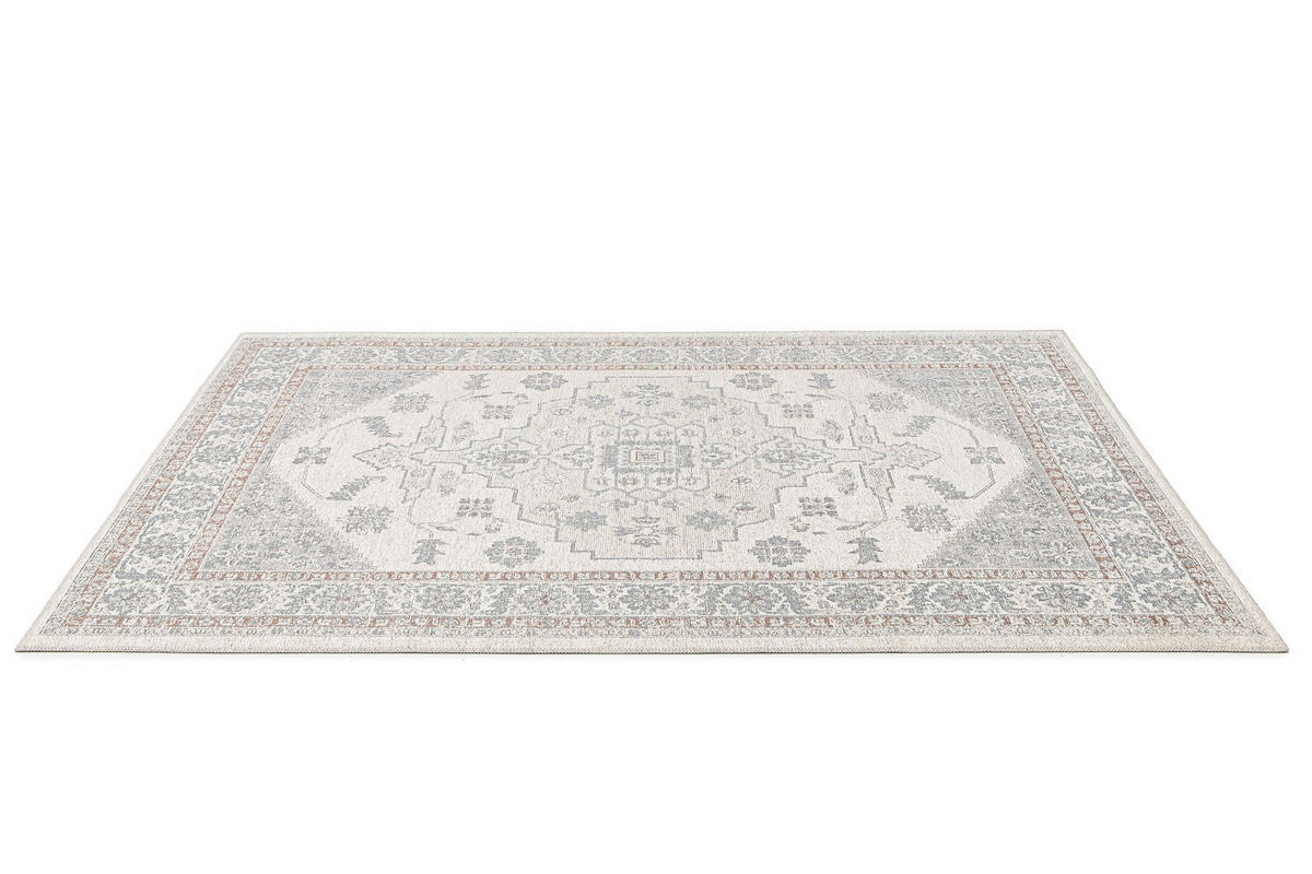 TEPPICH aus recycelten Fasern im Designstil blau - Blau, Textil (160/230cm) - AFK Living
