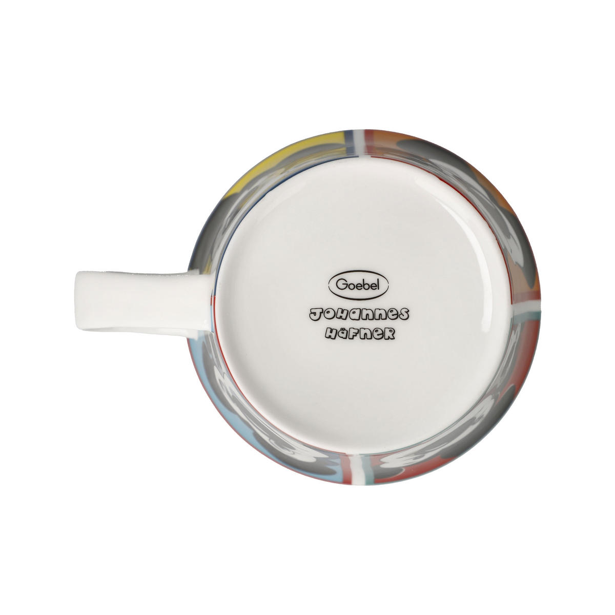 TEETASSE Häfner Maus, Fine Bone China, Bunt, 350 ml - Multicolor, Keramik (0.35L) - Goebel