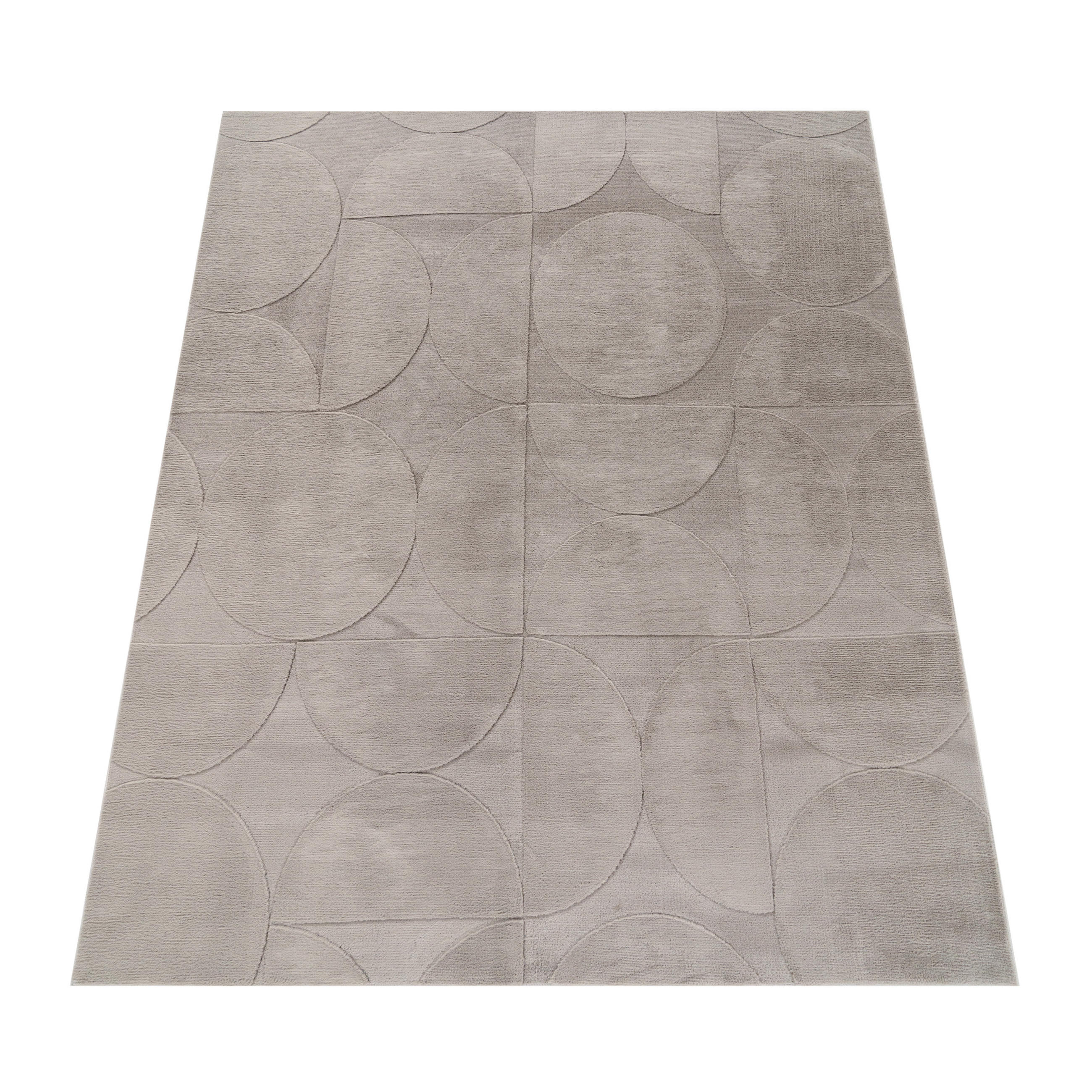 KURZFLORTEPPICH 80/150 cm Lelystad 526 - Grau, Textil (80/150cm) - Paco Home