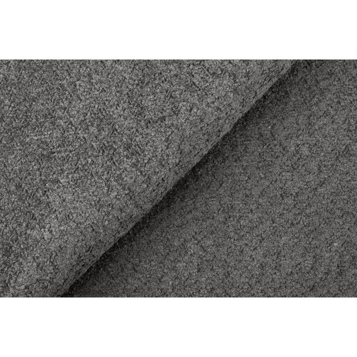 POLSTERBETT Motti mit Matratze und Topper, 180x200 cm, Dunkelgrau - Dunkelgrau, Textil (180/200cm) - Beautysofa