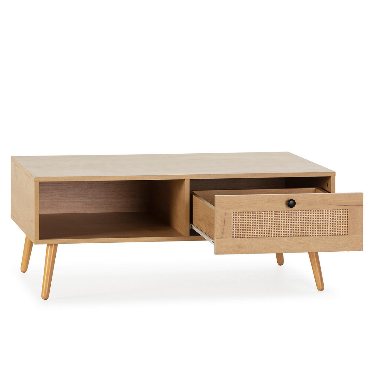 COUCHTISCH Bella 1 Schublade - Honigeiche, Holzwerkstoff (40/100/59cm) - VS Venta-stock