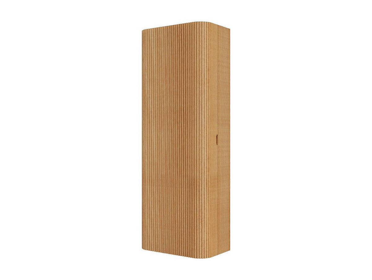 BADSCHRANK - 40 cm x 24 cm - holz - naturfarben hell Bulmas - Naturfarben, Holz (40/110/24cm) - Vente-Unique