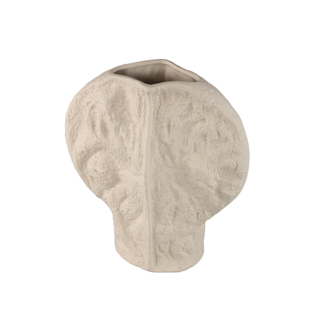 VASE Linos Taupe 43/14/50cm - Taupe, Keramik (50cm) - PTMD Collection