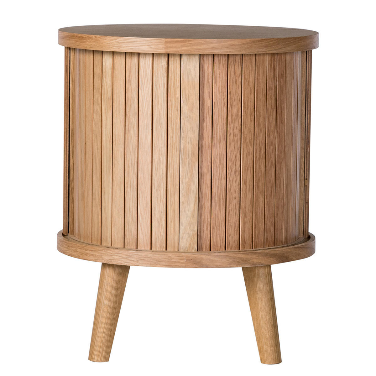 BEISTELLTISCH - Echtholzfurnier - Eichefarben, Holzwerkstoff (45/45/55cm) - home24