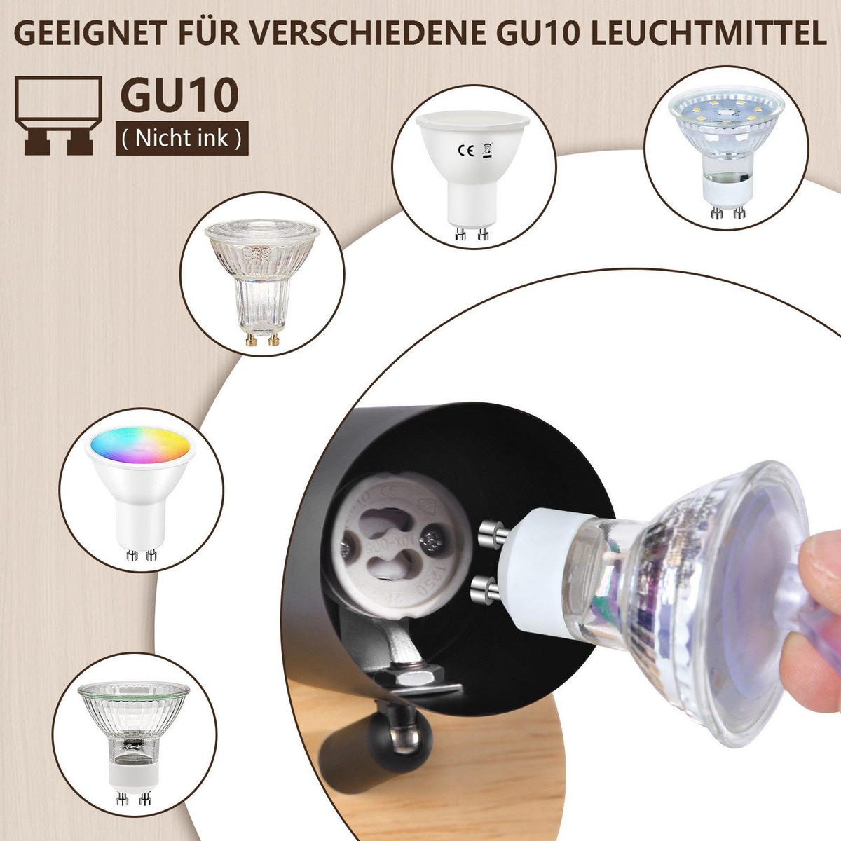 STRAHLER Magdeburg 1-flammig 9.2/9.2/13.5 cm - Schwarz, Metall (9.2/9.2/13.5cm) - Nettlife