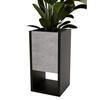 BLUMENKASTEN - Grau, Holzwerkstoff (23/45/23cm) - RAUMHIRSCH FURNITURE