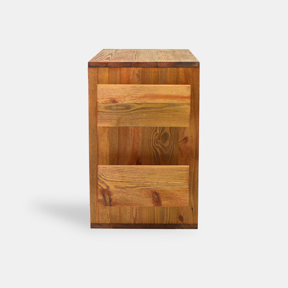 BEISTELLTISCH für den Laptop aus Eichenholz - Eichefarben, Holz (50/40/65cm) - Rawood Furniture