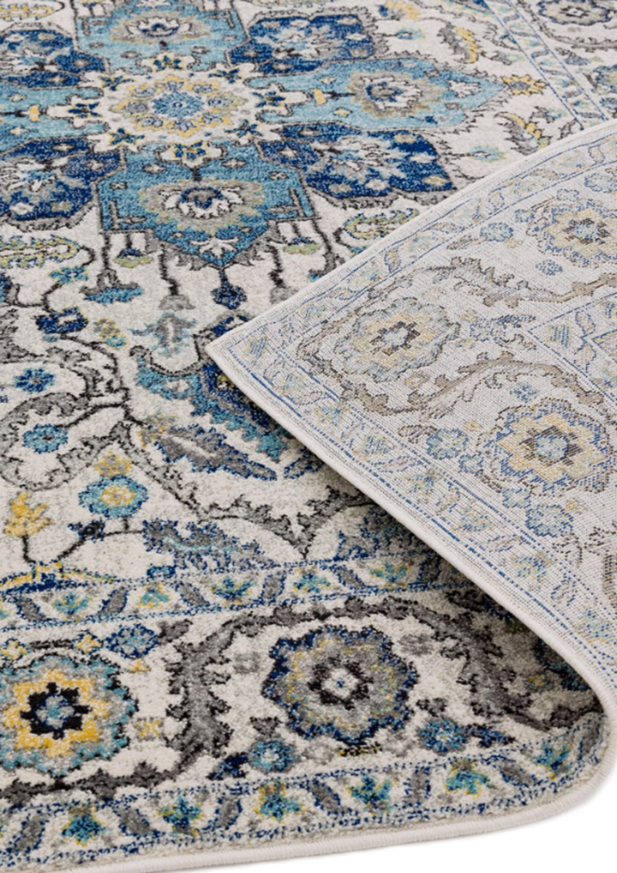 TEPPICH Orient CYRUS Blau 120 x 170 cm - Blau, Textil (120/170cm) - Novatrend