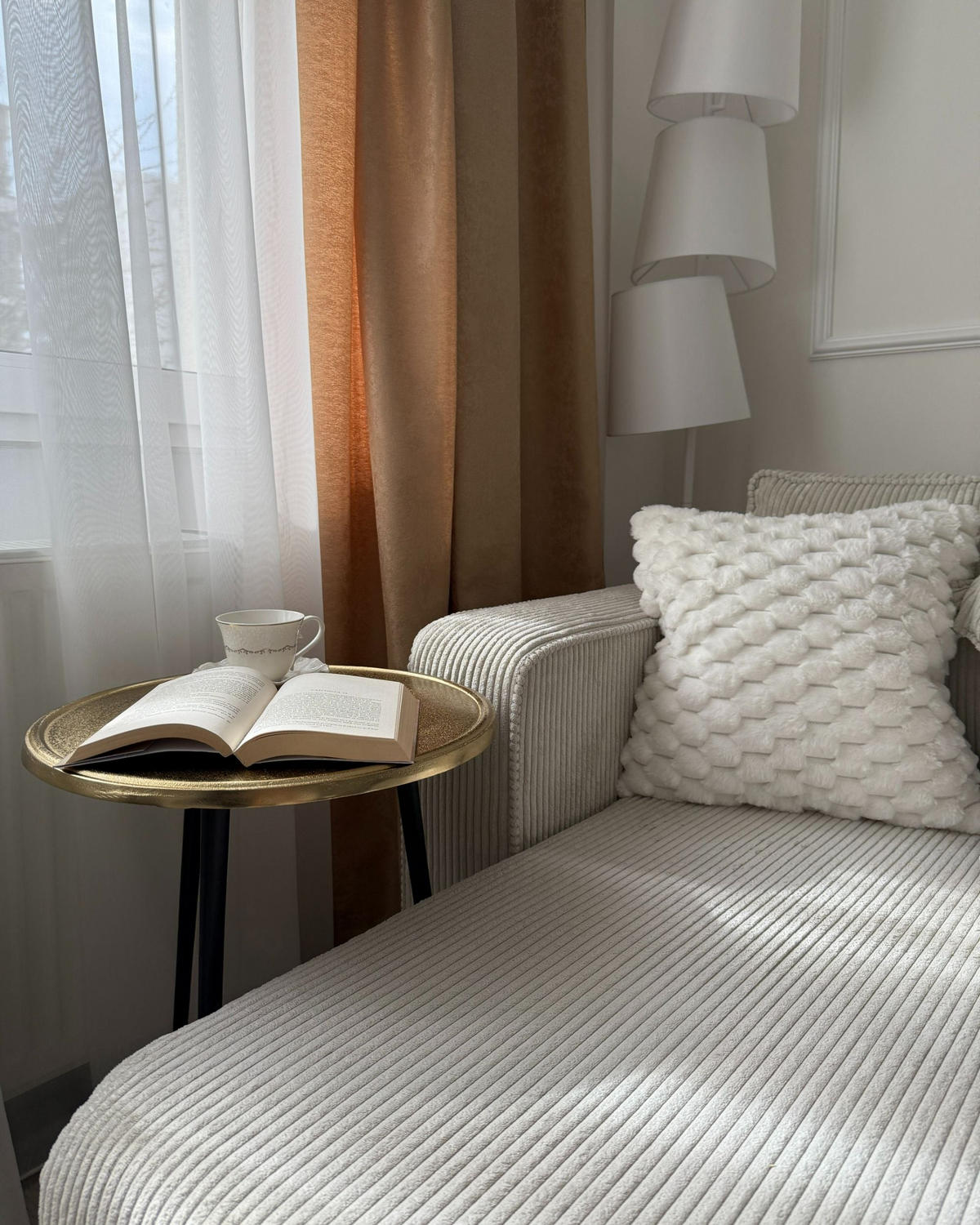 DEKORATIVNÍ POLŠTÁŘ sada 2 ks Krémově bílý 43/43 cm Purslane - krémová, textil (43/43cm) - Beliani