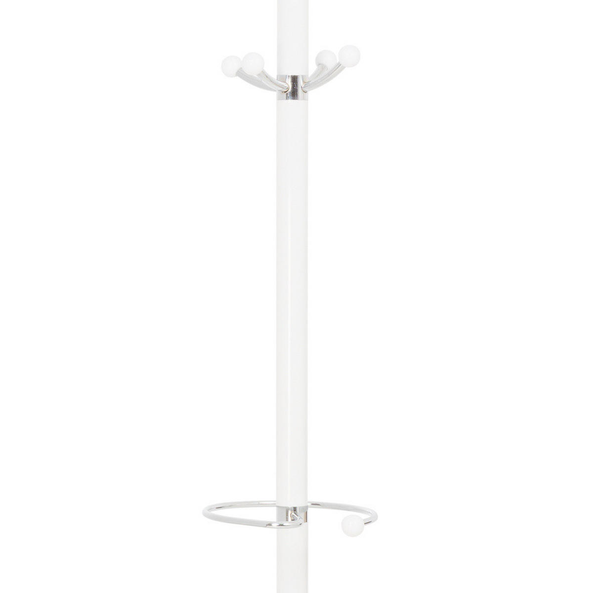 GARDEROBE aus metall 36x178cm - Weiß, Metall (36/178/36cm) - Wanderlust