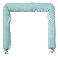 BETTSCHLANGE Mint - Mintgrün, Textil (9/180cm) - nordic coast company