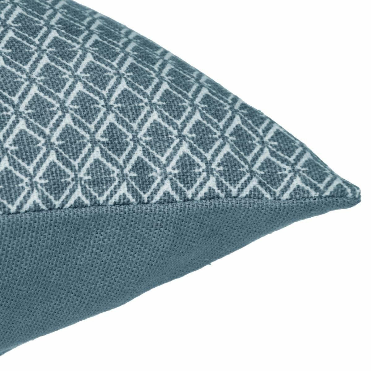 ZIERKISSEN 38/38 cm - Blau, Naturmaterialien (38/38cm) - Atmosphera Createur d´interieur