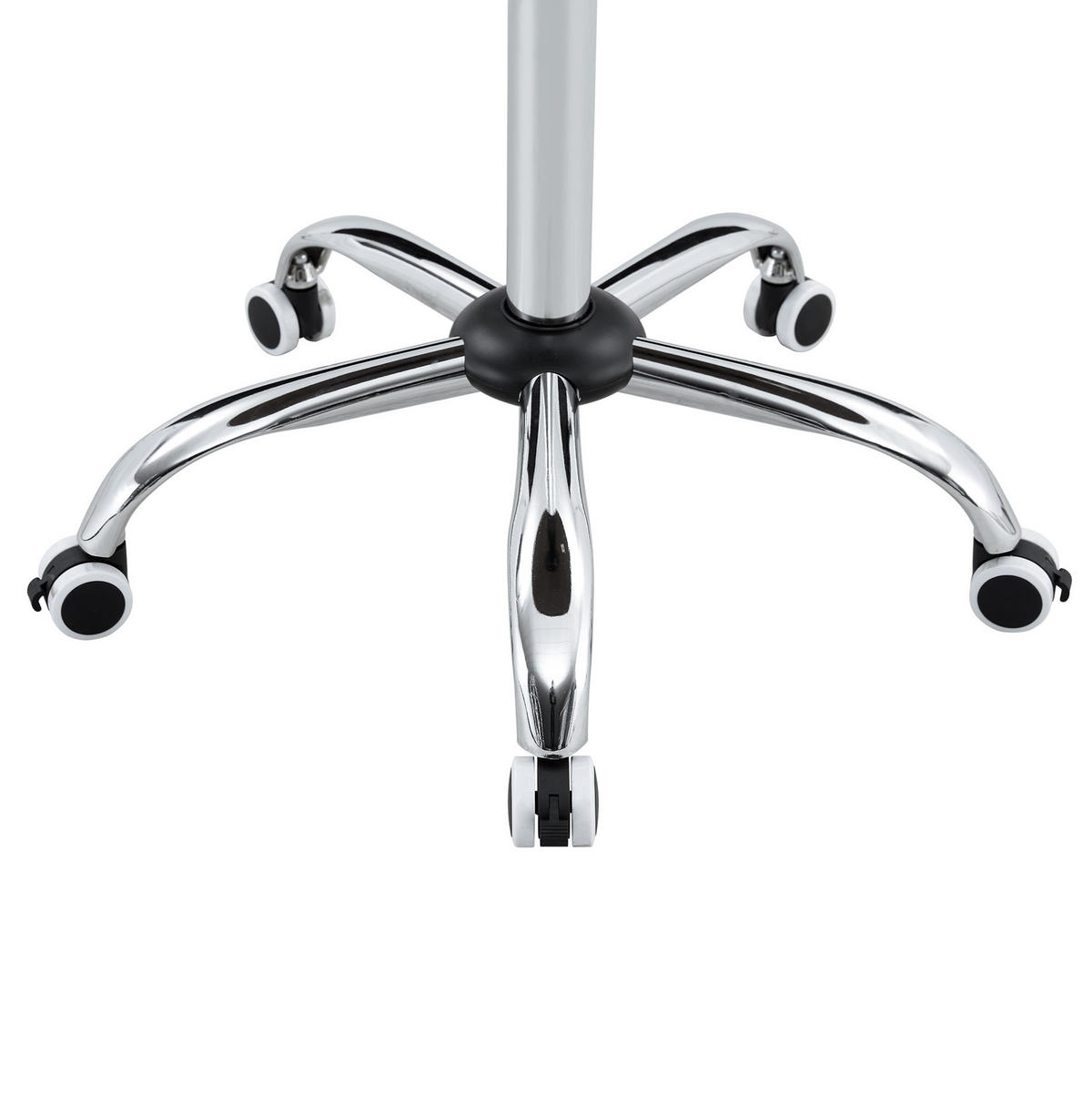 BEISTELLTISCH 70/70/73,5-98,5 cm höhenverstellbar mit Rollen und Bremse, MDF/Metall, Nussbaumfarben - Walnussfarben, Holzwerkstoff (70/70/73.5cm) - Redom