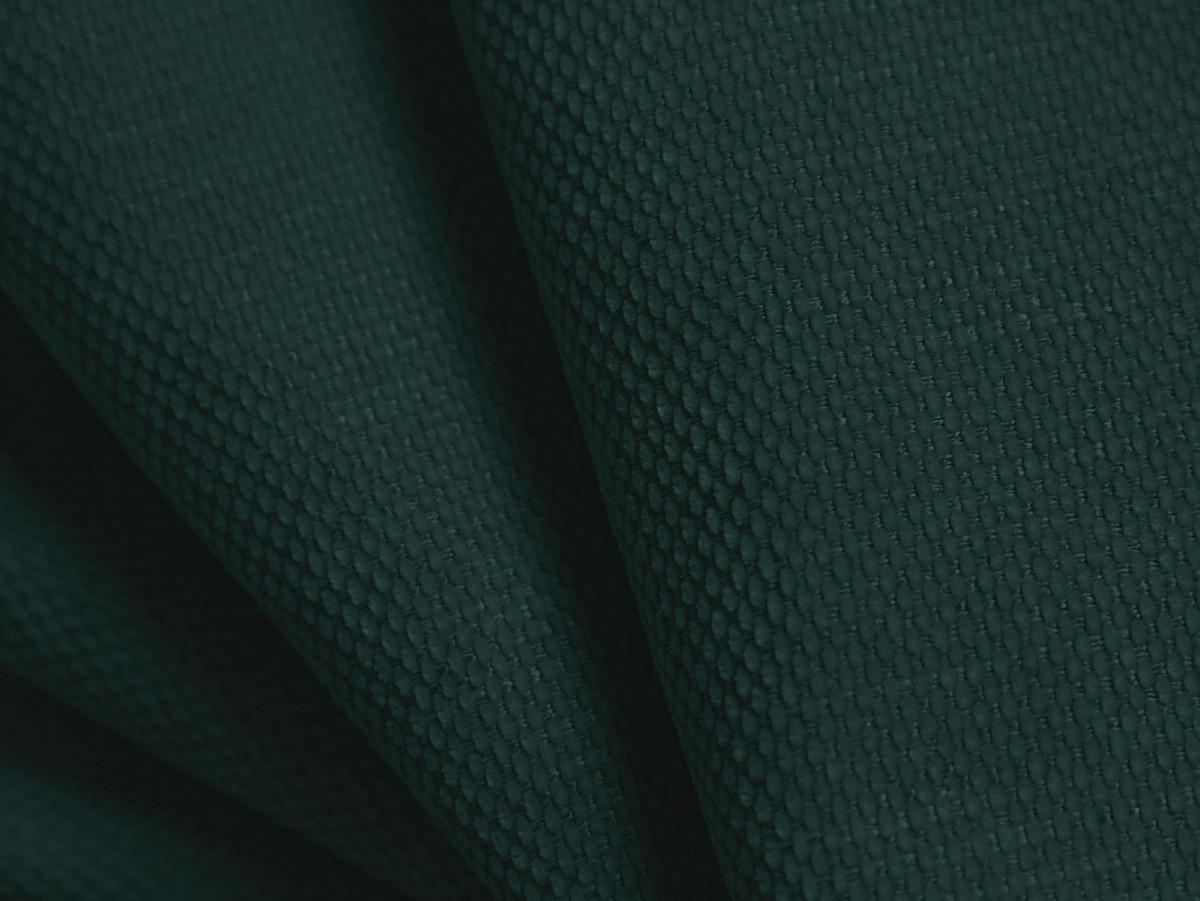 POUF Molino aus strukturiertem Stoff flaschengrün - Dunkelgrün, Textil (100/36/100cm) - Micadoni