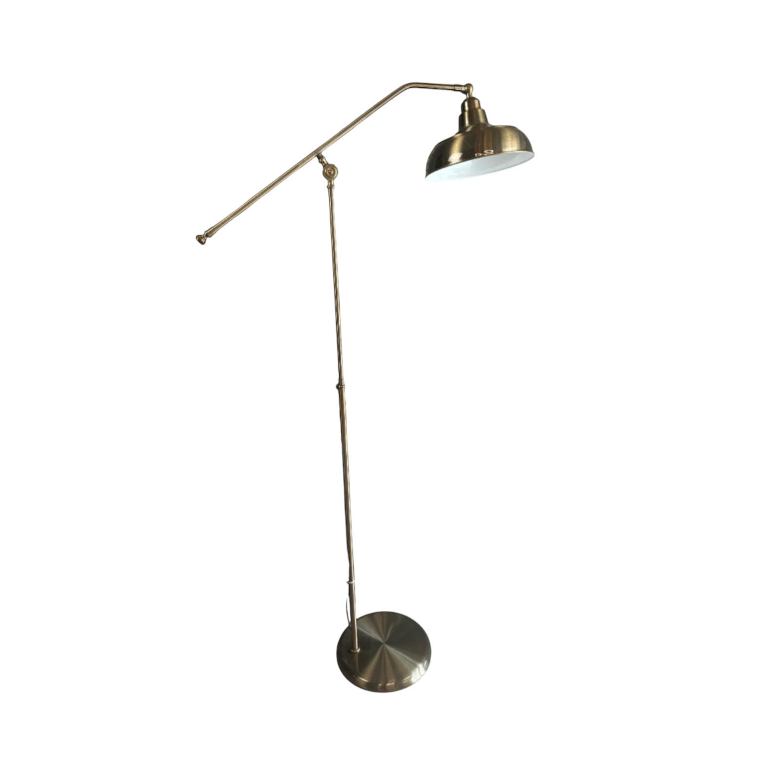 STEHLAMPE Korex 165 Cm - Messingfarben, Metall (35/35/167cm) - Bamyum