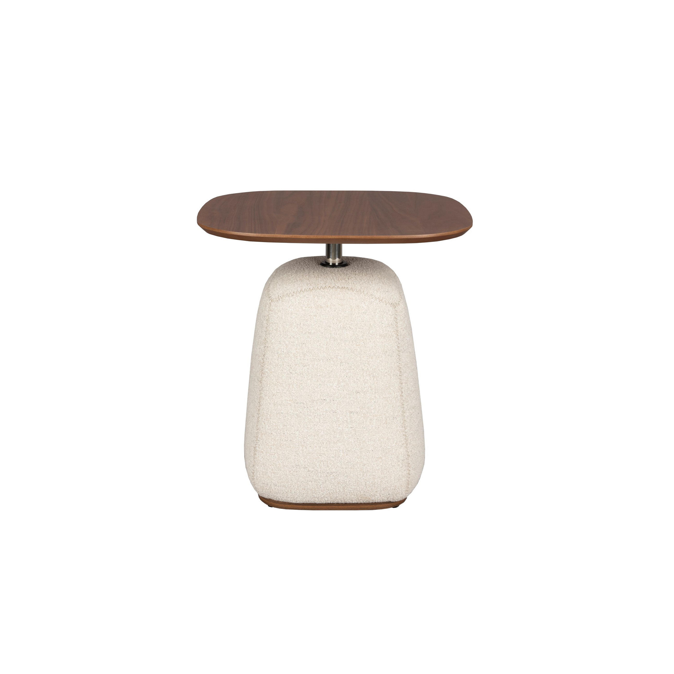 BEISTELLTISCH Shelly Off-White - Weiß, Holzwerkstoff (48/48/51.5cm) - Dutchbone