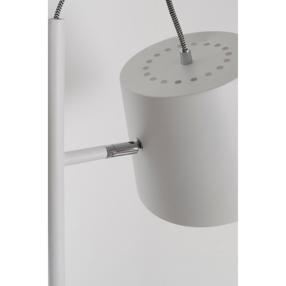STEHLAMPE Buckle Head Weiß - Weiß, Metall (28/28/150cm) - Zuiver