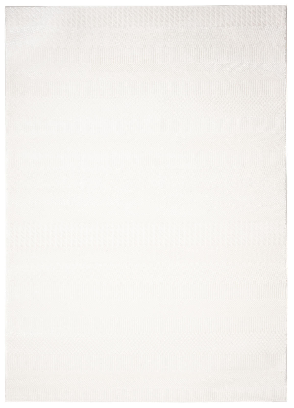 TEPPICH HERA Weiß 140/200 cm - Weiß, Textil (140/200cm) - Tapiso