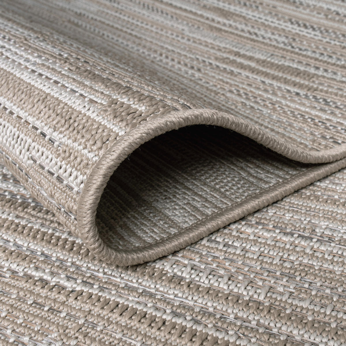 OUTDOORTEPPICH 80/250 cm Vermont 193 - Beige, Textil (80/250cm) - Paco Home