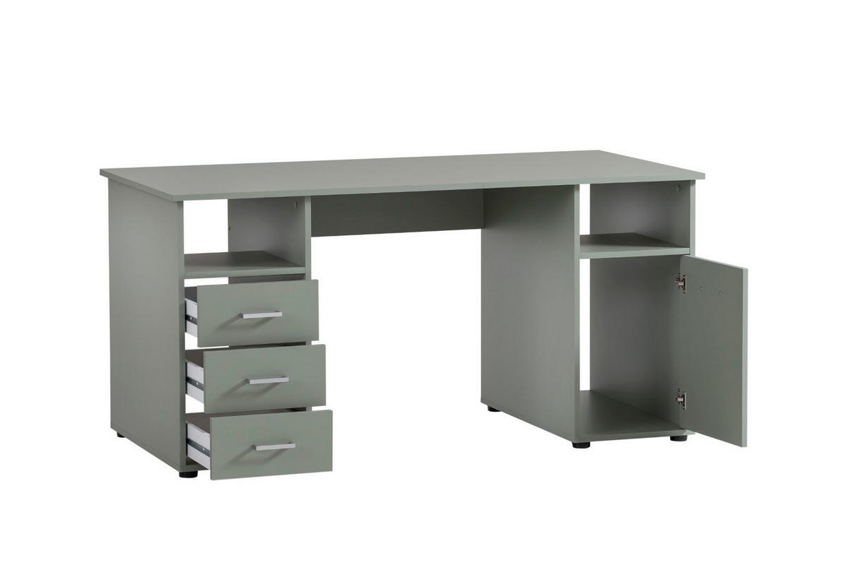 SCHREIBTISCH Fox Large 87x150x70 cm Pistazie - Grün, Holz (70/150/87cm) - PROREGAL