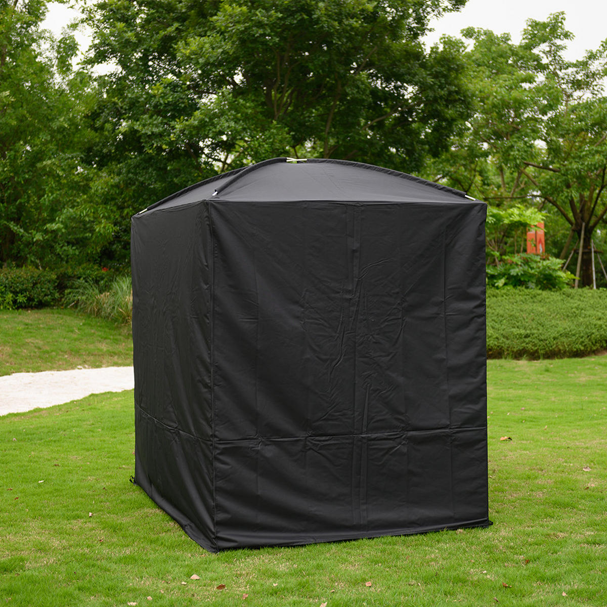 PAVILLON CAPE PROVENCE - Anthrazit, Kunststoff (236/210/180cm) - Home Deluxe