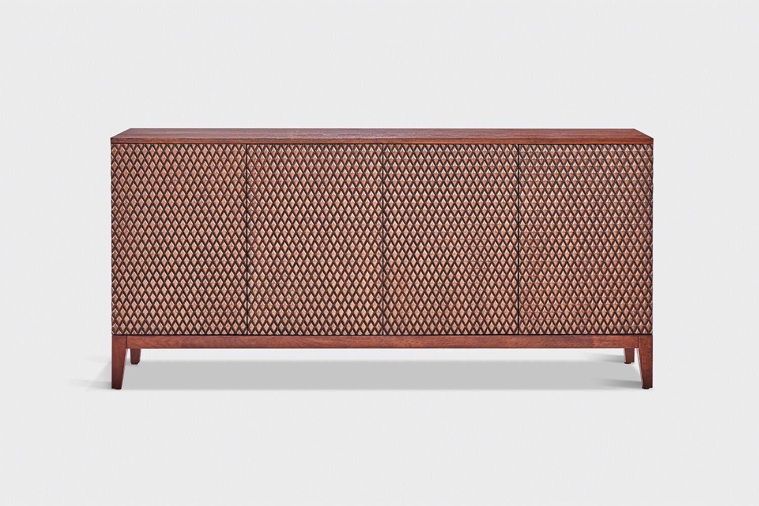 SIDEBOARD COPAS Braun Holz - Braun, Eichenholz/Holz (180/85/40cm) - KAWOLA