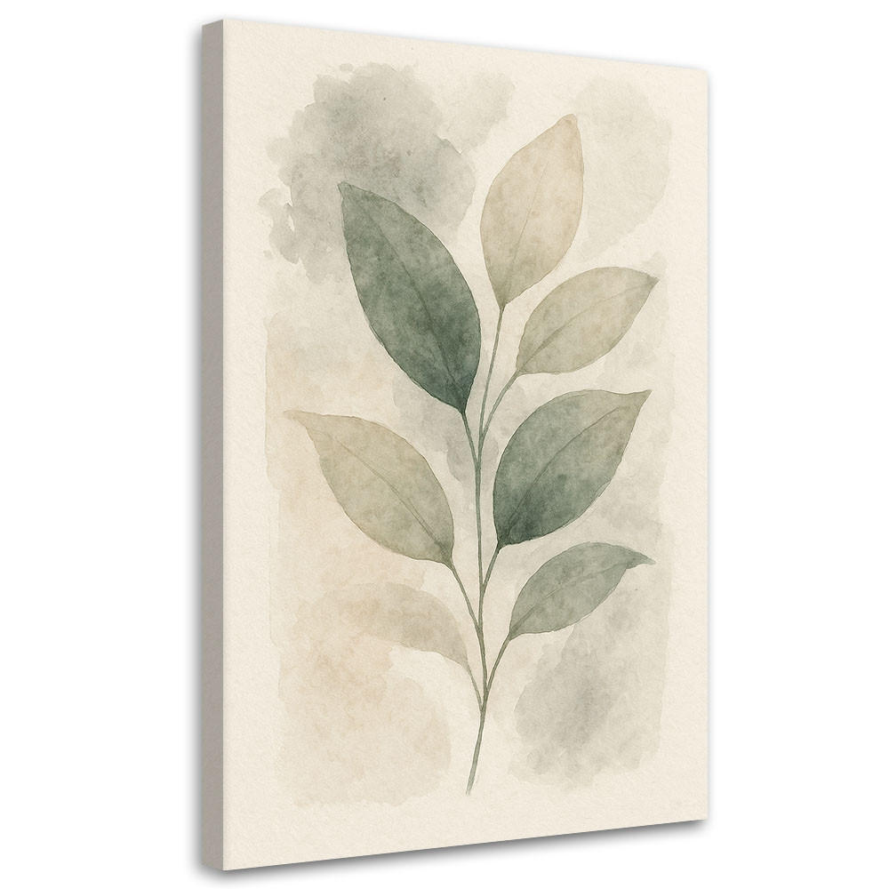 Feeby Leinwandbild Beige 60x90 cm