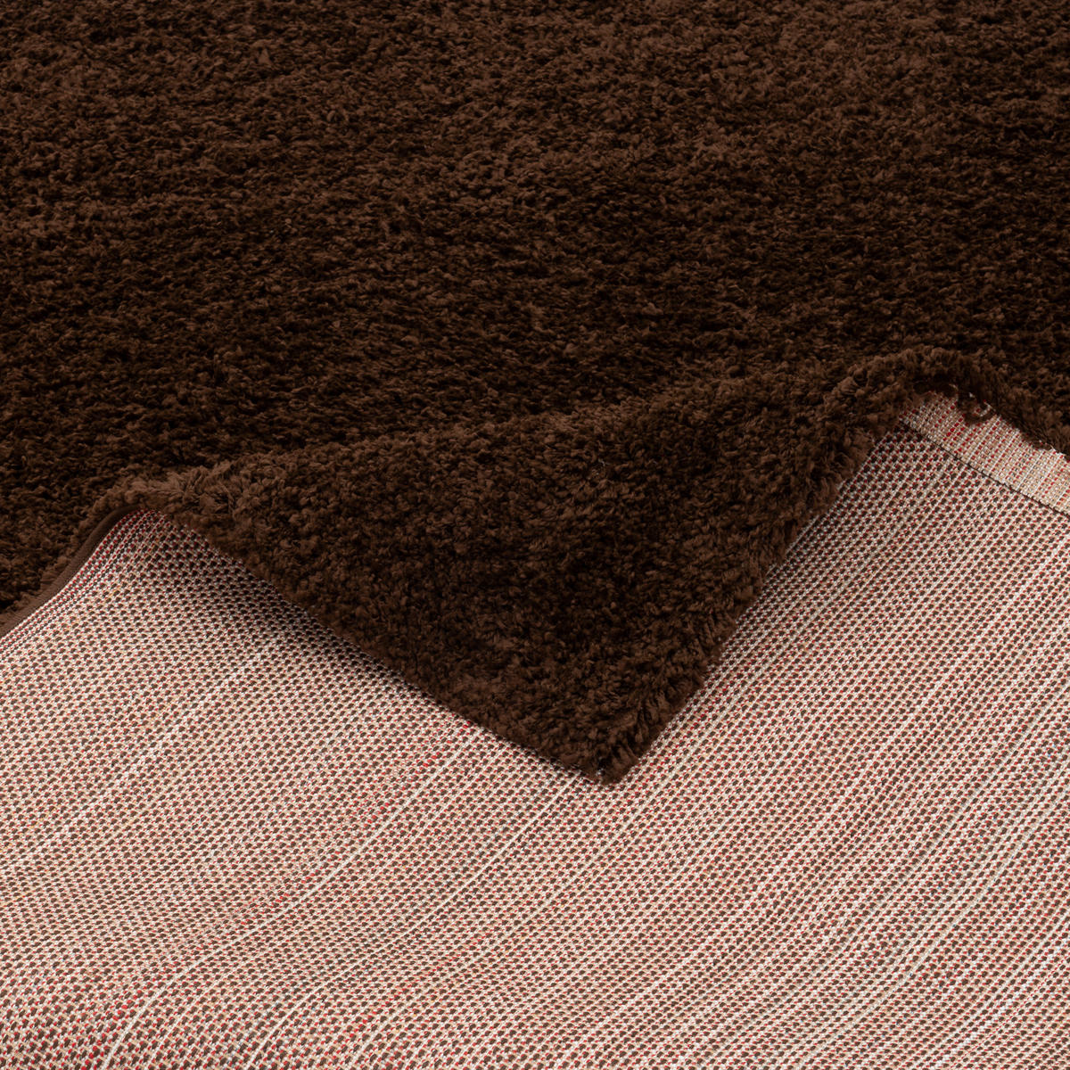 HOCHFLOR LANGFLOR SHAGGY TEPPICH FLUFFY - Dunkelbraun, Textil (200/290cm) - Pergamon