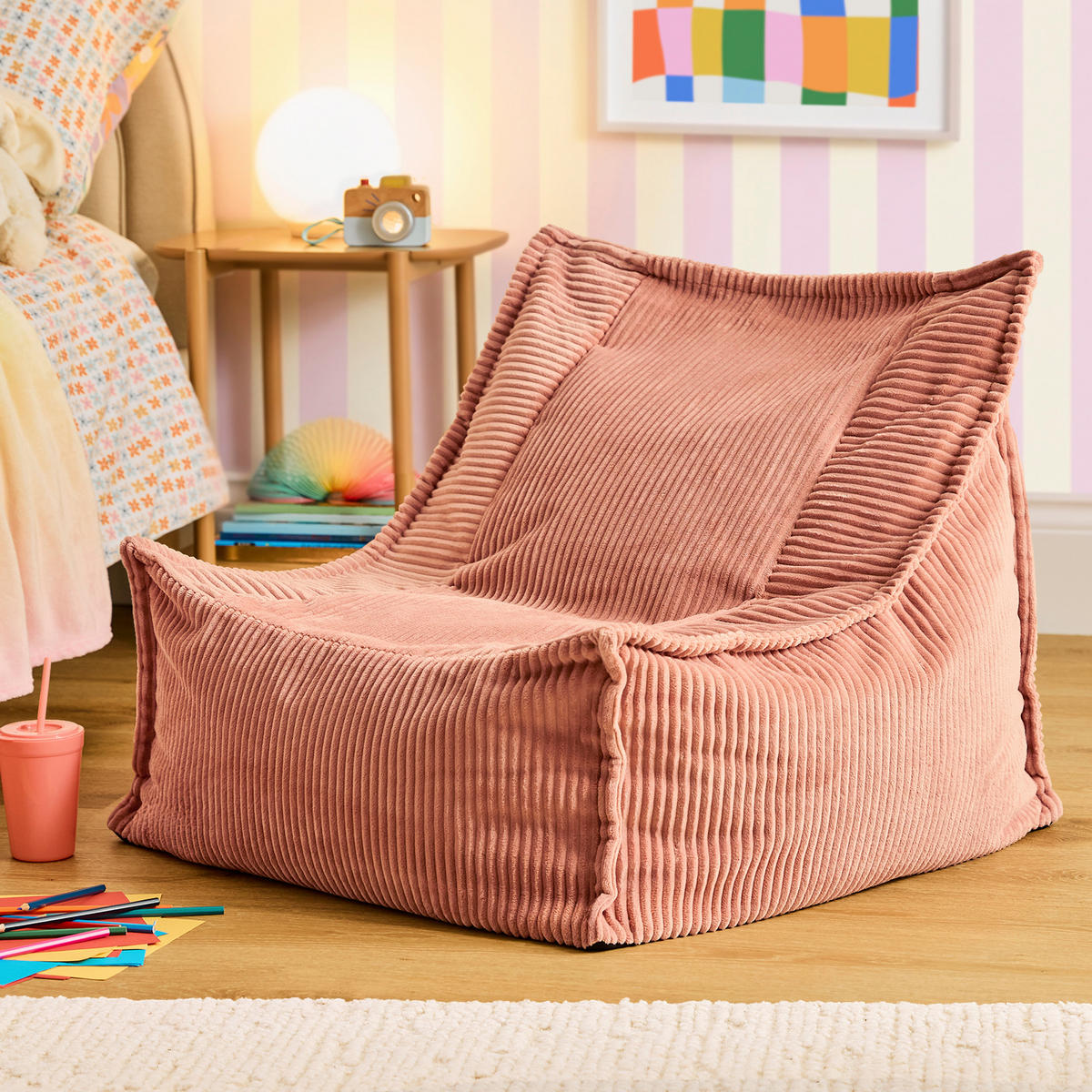 KINDERSITZSACK Sessel Alto - Pink, Textil (67/60/67cm) - icon