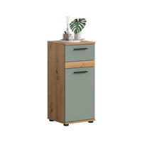 STANDSCHRANK Flint (B/H/T: 35x79x31 cm) in Salbei und Artisan Eiche Nachbildung - Eiche Artisan, Holzwerkstoff (35/79/31cm) - Homes & Jones