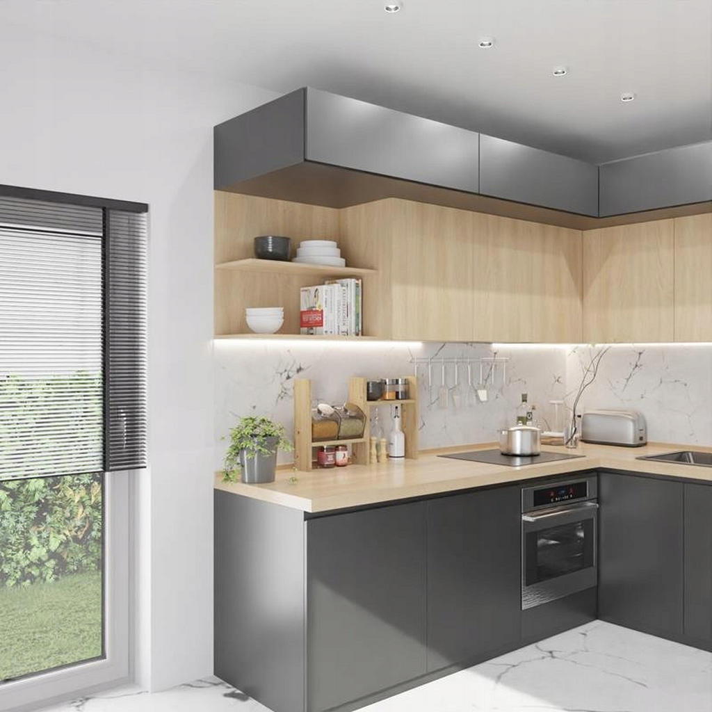 Thumbnail - Matkam Möbel Küchenregal, Eiche Artisan, Holzwerkstoff, 40x44x12 cm, Küchen, Küchenmöbel, Küchenregale